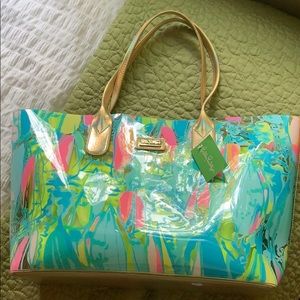 NWT Lilly Pulitzer Breezy Beach Tote